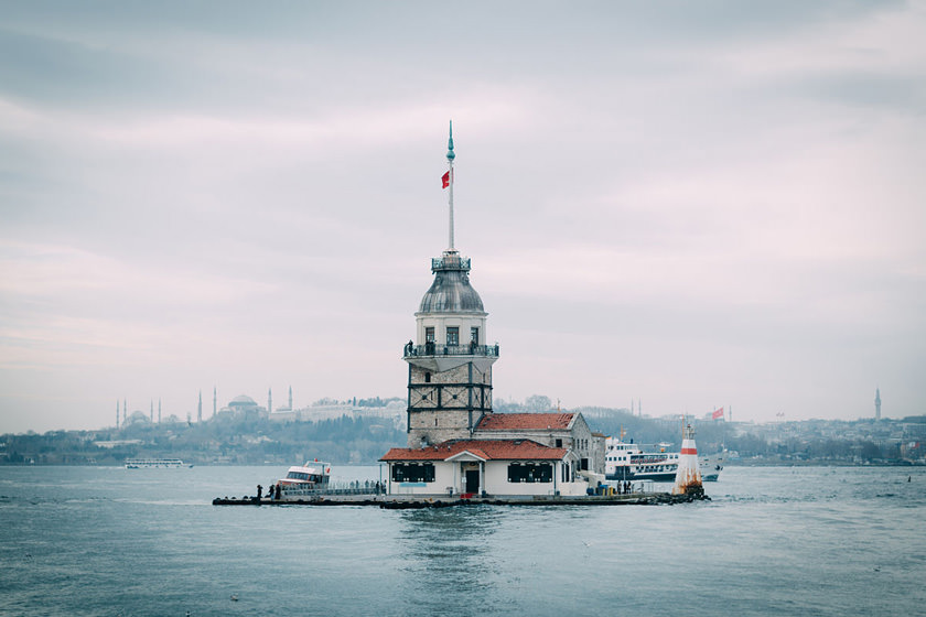 برج دختر استانبول kiz kulesi