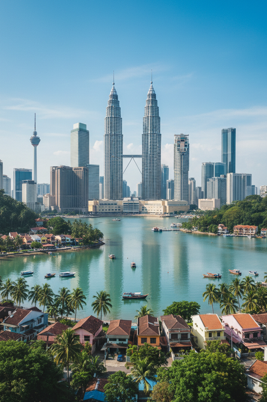 تور کوالالامپور + پنانگ ( ایران ایرتور )