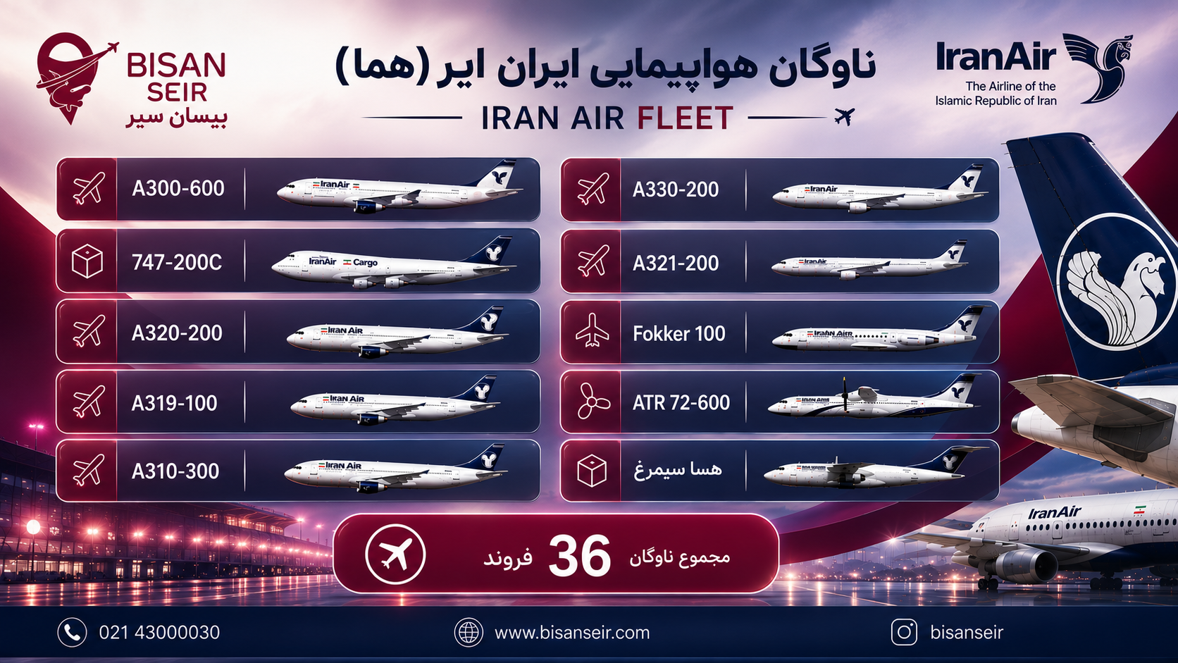 ناوگان ایران ایر