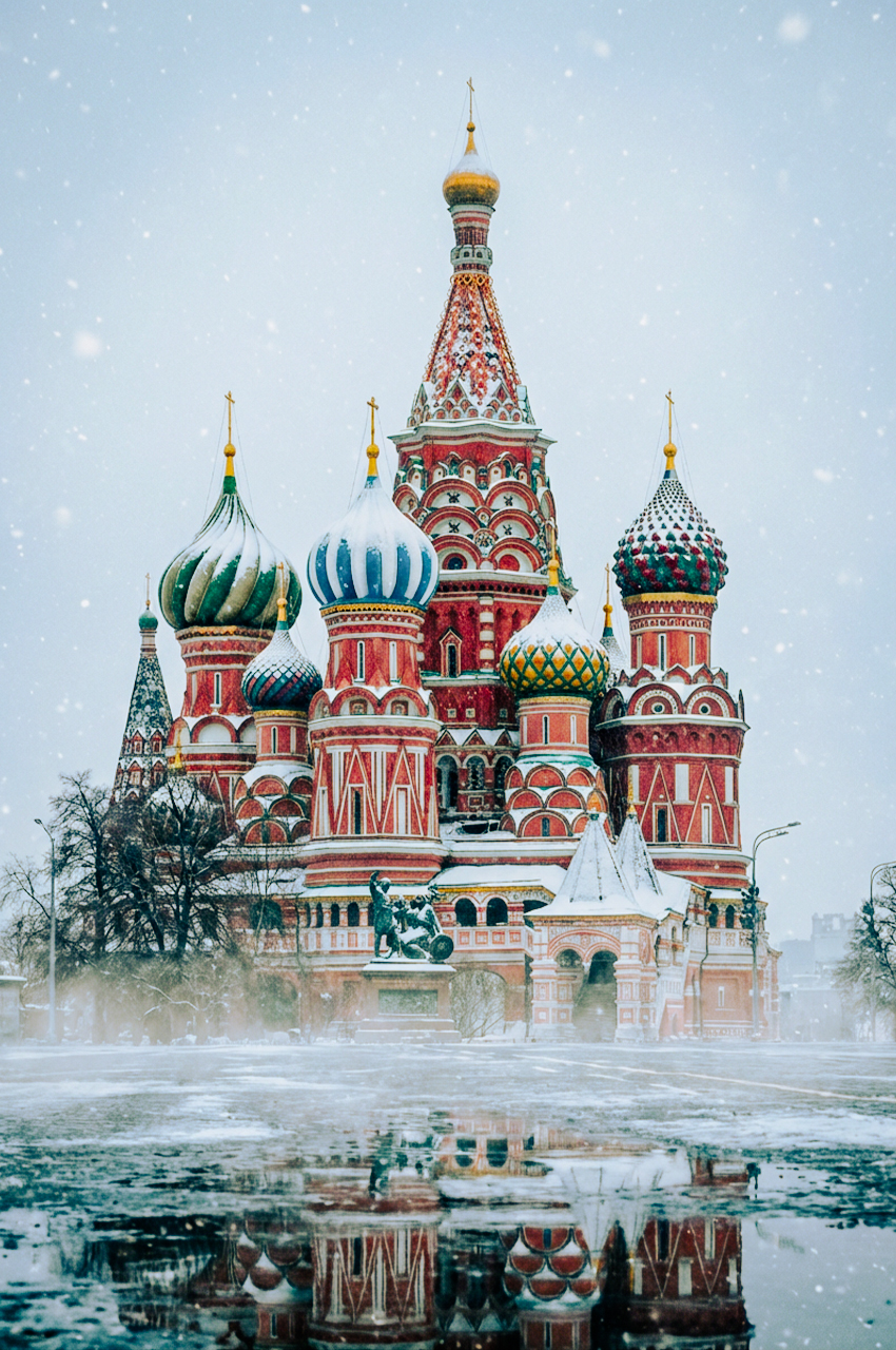 تور مسکو + سنت پترزبورگ - ماهان ایر (ویژه سال نو میلادی)