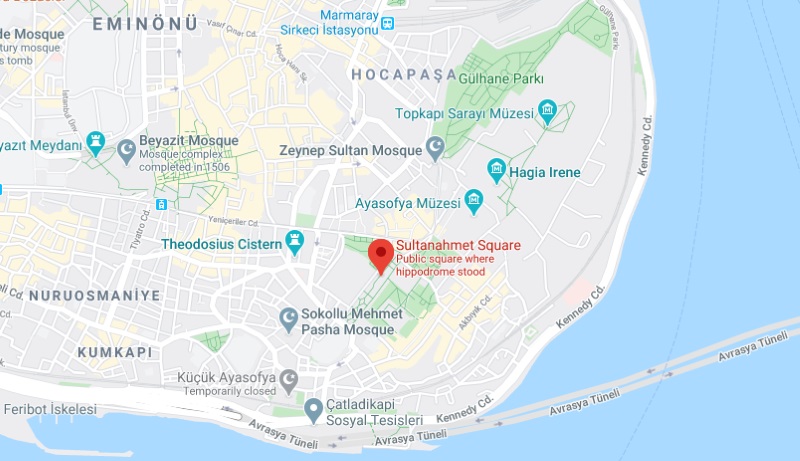 آدرس میدان اسب دوانی استانبول